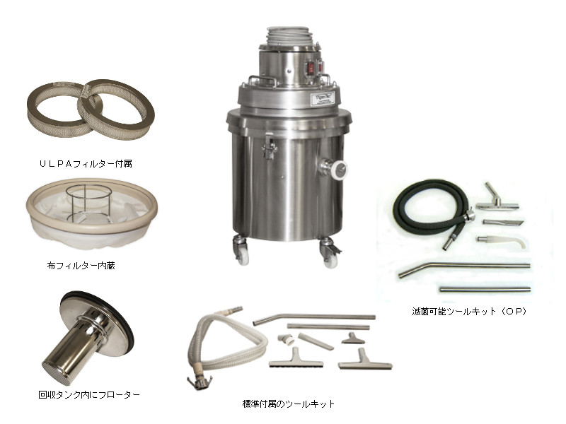 新作送料無料 DESCO 静電気対応HEPAフィルター掃除機 1台 35857 mandhucollege.edu.mv